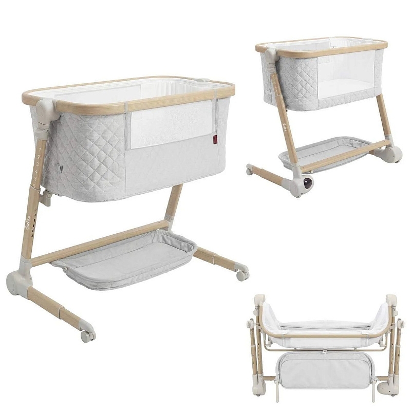 Детская приставная кроватка Carrello Salsa фото 8