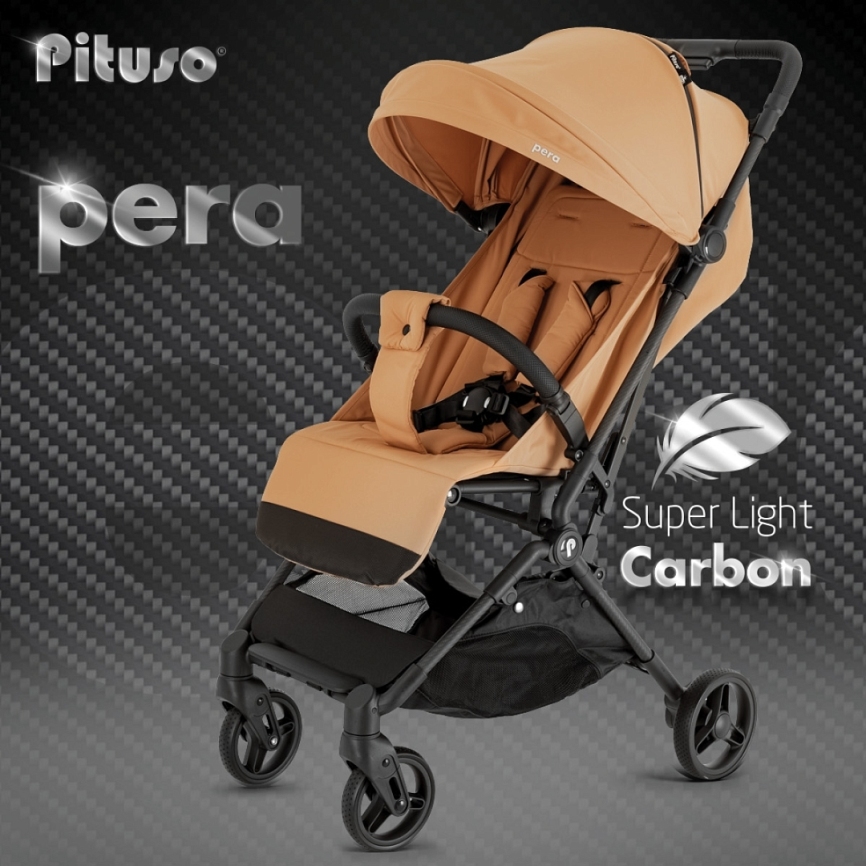 Коляска прогулочная Pituso Pera Carbon 2024 фото 6